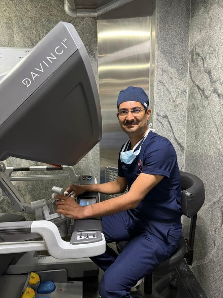 Dr. Nisarga — leading a cardiac surgery procedure