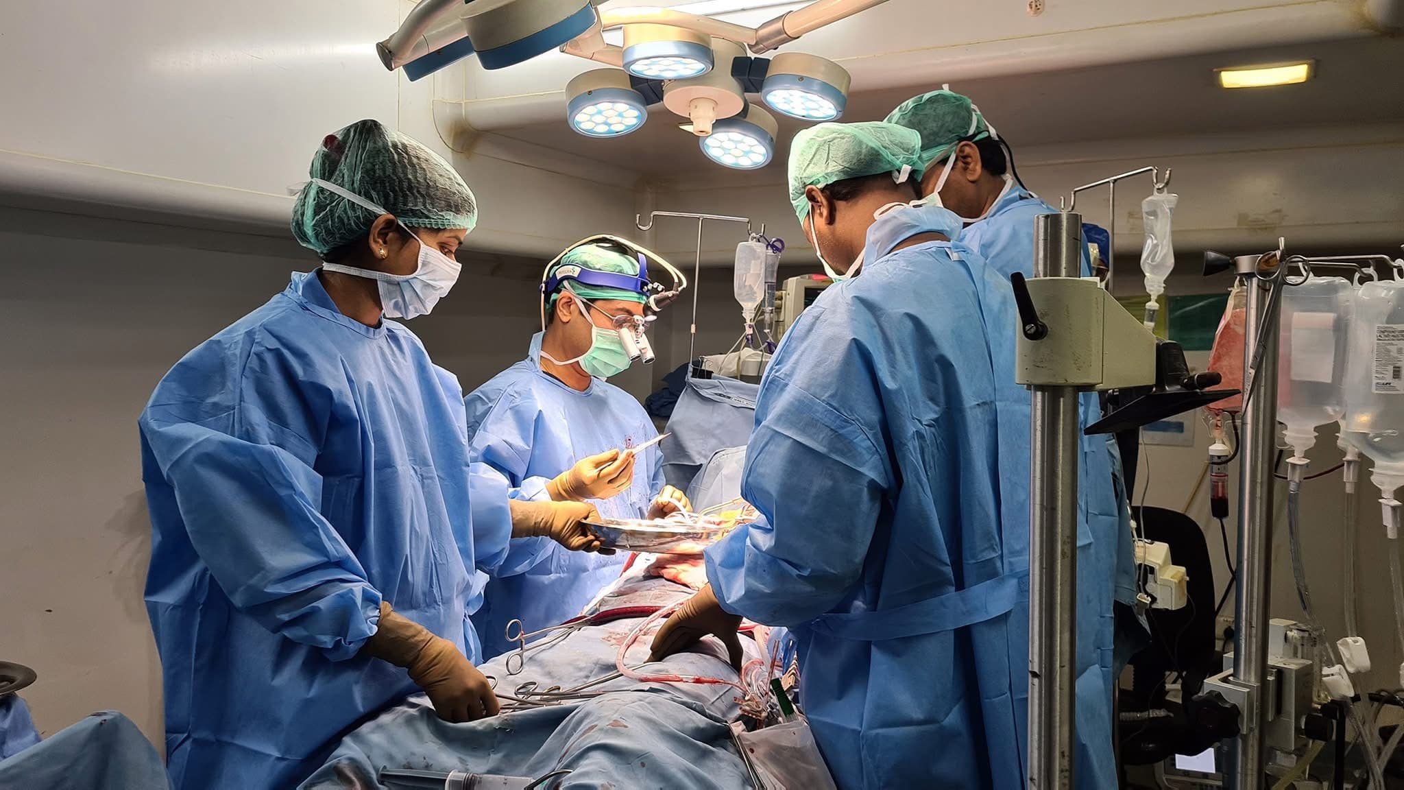 Dr. Nisarga — meticulous pre-operative planning and patient evaluation