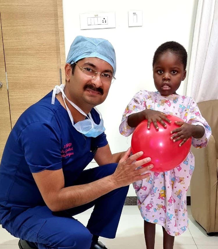 International patient consultation with Dr. Nisarga